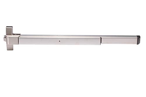 🛒 Crazy Deals TACO ED-F501-US32D ED-501 Series Trans Atlantic ED-F501 Fire Rated Rim Surface Exit Device in Satin Stainless Steel