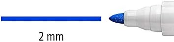 Staedtler Lumocolor Whiteboard Marker Pens 351 - Dry Erase Correction Pen - Bullet Tip - Pack of 4 x Blue