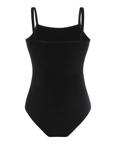 Domusgo Toddler Leotard Gymnastics Long Sleeve, Sparkly Tumbling Dance Leotards for Baby Girls Kids Teens 2-14 Years