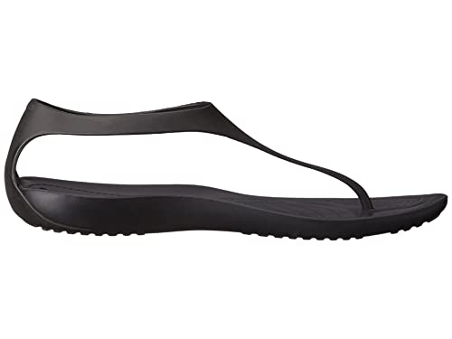 Image of Crocs Women's Sexi Flip,Black /Black,10 M US