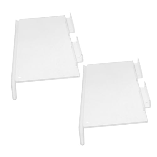 Alipis Display Rack for Shoes 2pcs Slat Wall Shelves Practical for Store Home Use