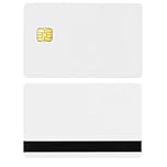 J3R180 JCOP4-180K Java Smart Card -Replace J2A040 Chip Java Jcop Cards -UNFUSED J3R180 Java Chip Cards with 2 Track 8.4mm HICO Magnetic Stripe - 5Pack