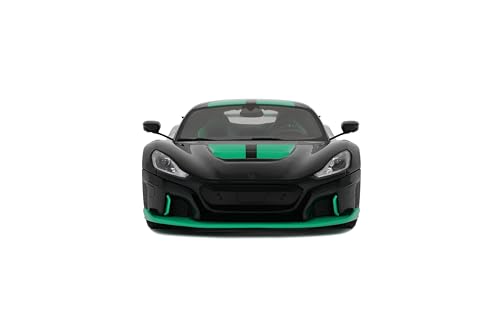 GT Spirit Nevera Black con Rayas Verdes 1:18 miniatura 3