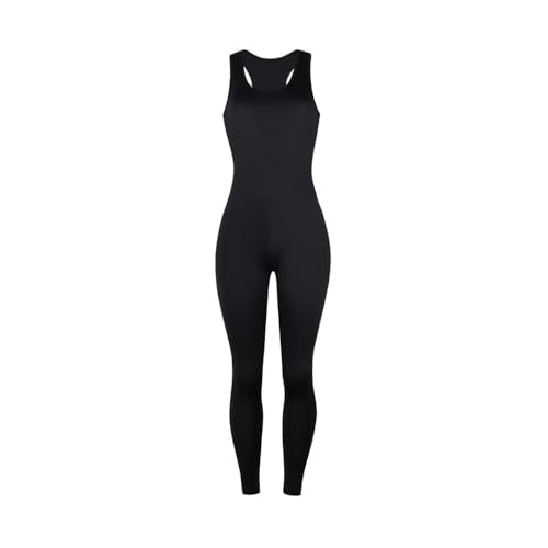 XFSRG Jumpsuit Damen Sommer Lang Racerback Overall Sportlich Hosenanzug Turnanzug Onesie Schicke Romper Jumpsuits Elegan...