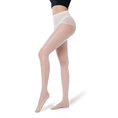 Image of Frola Seamless Silk Stockings for Women Ultra Thin Run Resist Women's Sheer Tights 0D Feel