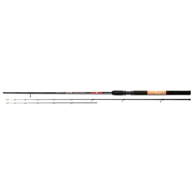 Nytro NTR 7ft Commercial Carp Feeder Rod | Through Action Carbon Blank | Black Anodized Line Guides | 2x Carbon Quiver Tips | Split Cork and EVA Handles | Screw-Down Reel Seat | Code 20200153