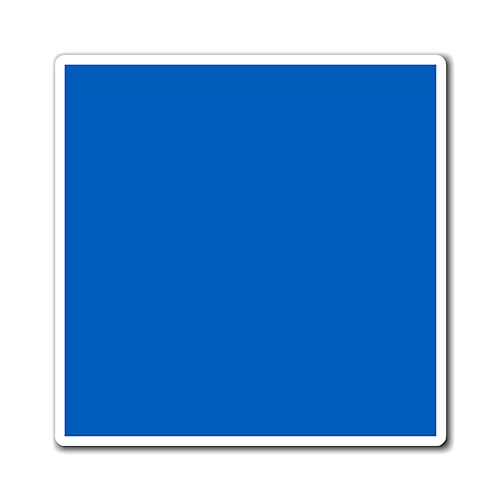 Imán Blue Square Support Israel símbolo Anti Odio miniatura 1