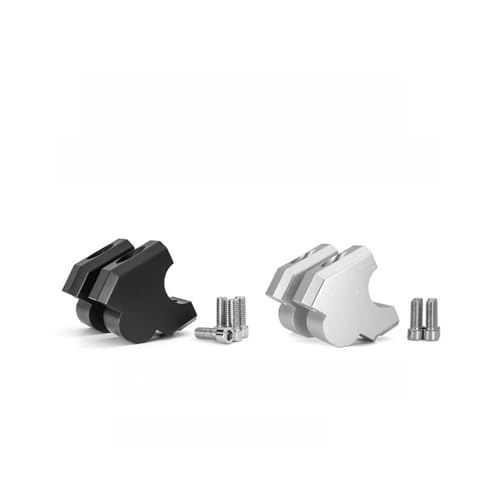 Rehausseurs de guidon 28 mm pour NT1100 2022-2023 - Collier de serrage noir robuste