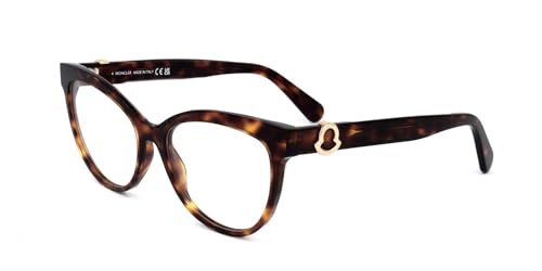 MONCLER Lunettes de Vue ML5166 Dark havana 53/16/140 Femme