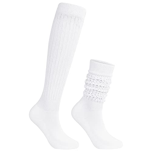 Image of American Trends Women's Slouch Socks Extra Long Knee High Socks Boot Socks - Pink, One Size, 1 Count