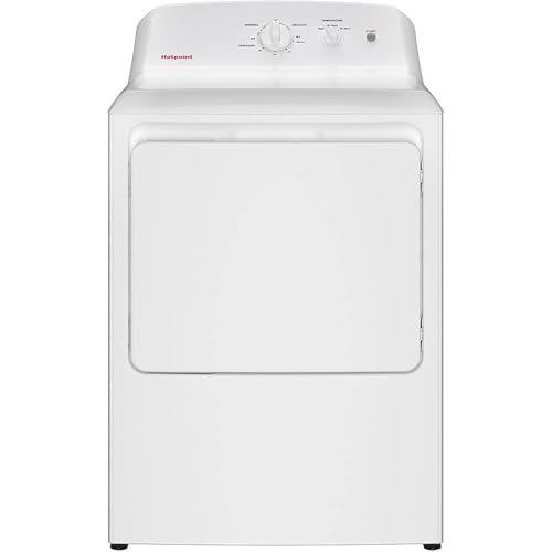 Hotpoint HTX26EASWWW 6.2 Cu. Ft. White Electric Dryer with Auto Dry