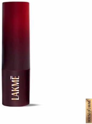 Lakme Forever Matte Lipstick, Waterproof, Non Drying, Creamy Matte Bullet Lipstick Made With French Rose Oil Extracts, Pink Lily, 4.5g