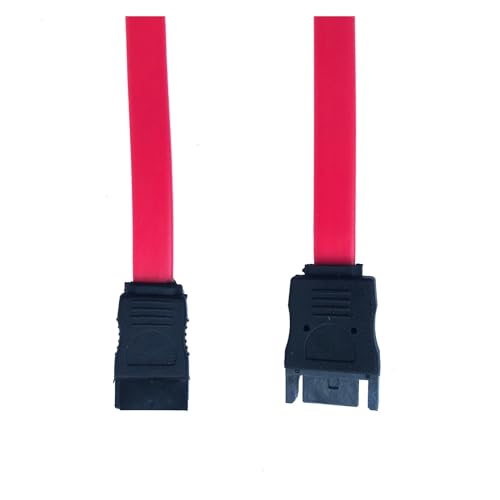 Cable de datos SATA 7 pines macho a hembra miniatura 4