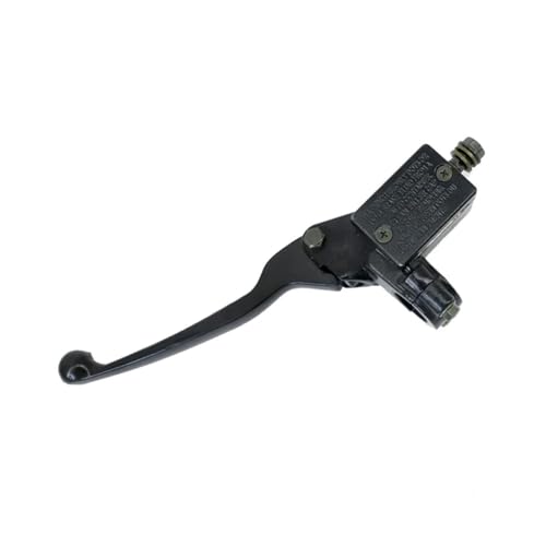 Maître-Cylindre Moto Universel 22mm et Pompe Hydraulique de Frein Noir 14mm