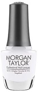 Morgan Taylor Nail Lacquer (Cuddle Bug), White Nail Polish, Finger Nail Polish, Long Lasting Nail Polish, Nail Lacquer, Finger Nail Polishes.5 ounce