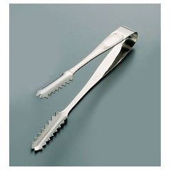 Endo Shoji OOL01044 Orient Ice Tongs for Commercial Use, Small, 18-12 Stainless Steel, Made in Japan