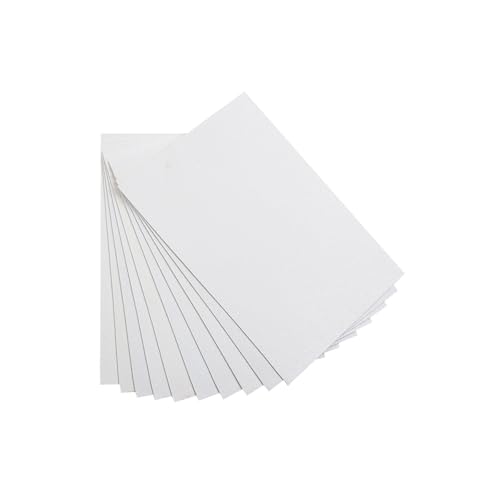 10 Pcs Glitter Foam Sheets EVA Foam Sheets A4 Craft Foam Paper for DIY Crafts Scrapbooking, White