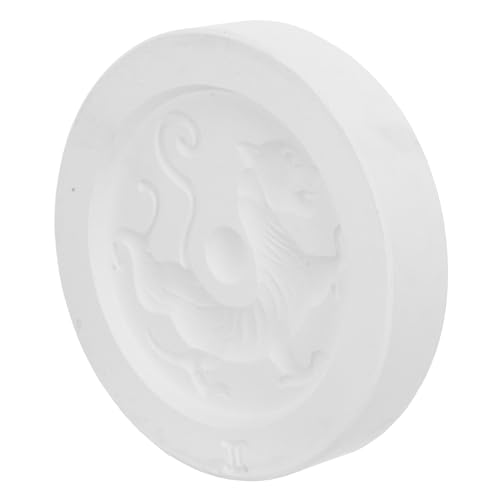 Moule plâtre pour poterie et modelage de céramique avec empreinte tigre