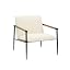 Omel White Boucle/Black