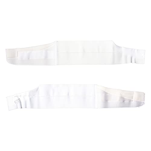 Obbocare - Ceinture thoracique standard avec 2 bandes élastiques qui permettent une adaptation optimale à chaque profil anatomique. Couleur lanque. Taille unique
