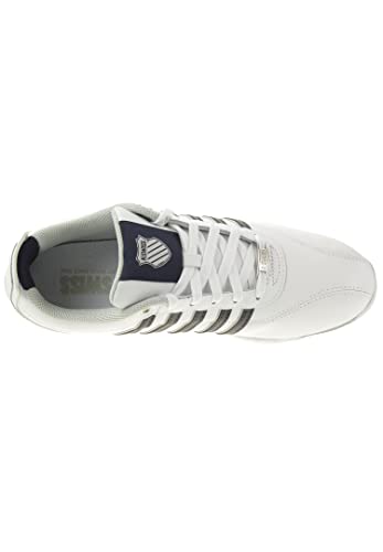 K-Swiss Herren Arvee 1.5 Sneaker, WHT/NVY/GRYVLT/Split, 39 EU – Ansicht 6