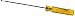 Klein Tools A116-4 3/32-Inch Cabinet-Tip Pocket-Clip Screwdriver