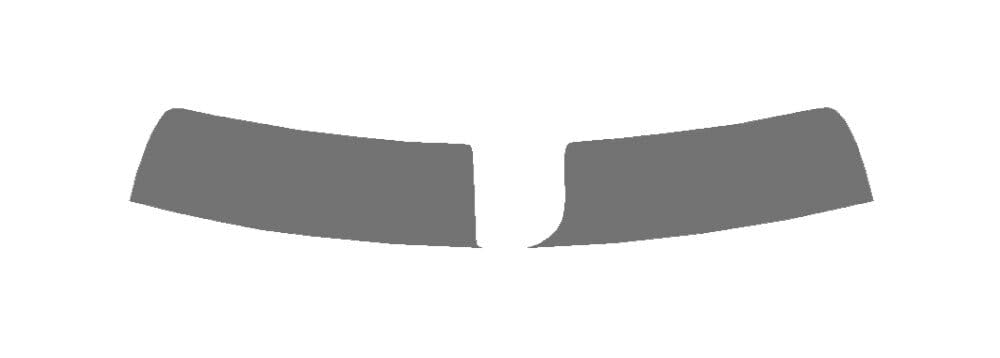 The Tint Effect Precut Window Tint Kit Compatible with Ram 1500 Crew Cab Truck (2019-2026) 5th Generation (Includes: Front Windshield Visor precut in 45%) Automotive Film