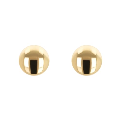 Boucles d'oreilles femme en or bijoux fabriqués en Italie bouton précieux