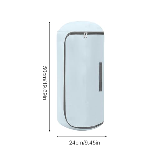 Bolsa de compresión cilíndrica de alta resistencia e impermeable para ropa de mudanza 7