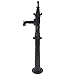 Hand Water Pump, Durable Cast Iron Pitcher Pump Antique Pitcher Hand Water Pump Deep Water Transfer Pump Heightening Base Outdoor Yard Pond Garden Decoration Kit
