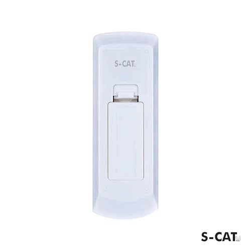 Image of S-CAT Compatible with Daikin AC Remote Control ECGS01 Model 146 (No Backlight) Suitable for 1 1.5 2 Ton Split /Window AC (Match Old Remote Exactly, Contact Customer Care for Order)