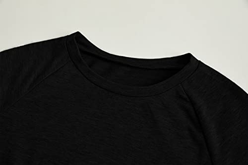 Image of Apbondy Girls Shirts Casual Long Sleeve Crewneck Loose Striped Sweatshirts Pullover Tops