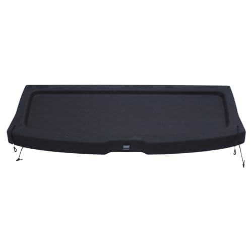 Coche Maletero Cubierta De Carga RetráCtil para VW Polo 2018-2023, Cubierta Carga Enrollable Maletero,Negro Trasero Trunk Estante,Accesorios De Coche