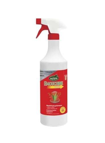 Emouchine Total Ravene spray 450 ML pour des balades à cheval sans insectes