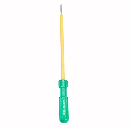 Image of TAPARIA, 5 PC SET, 2 X FLAT SCREWDRIVER, 1 X NEON TESTER, 1 X PHILLIPS & 1 X INSULATED SCREWDRIVER, (P3 860 60, 933, 911, 823 I, 814). Used For Industrial Application,Electricals, And Home Use, Green
