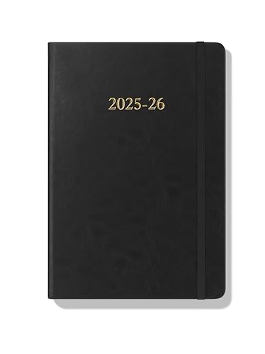 Wykeham's Executive 2025-26 Daily Journal Planner – Customization Available – Mid-Year Academic Diary (Black, 8.5"×5.5") - Image 3