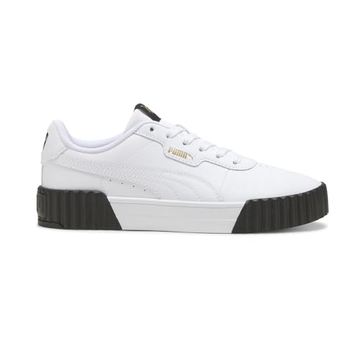 PUMA Baskets Carina 3.0 chaussures de tennis blanches lacets confort