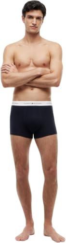 Tommy Hilfiger Herren 3P Trunks, Desert Sky/Desert Sky/Desert Sky, S – Ansicht 5