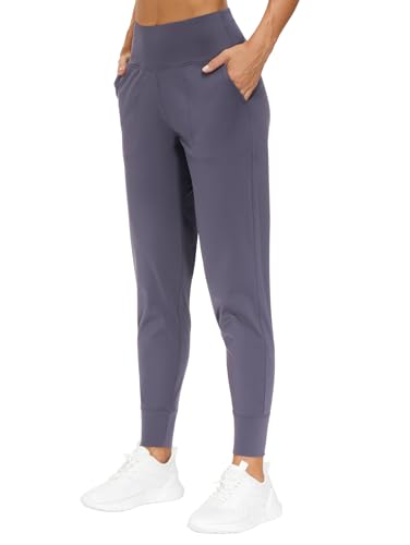 The Gym People Women's Joggers Pants Lightweight Athletic Leggings Tapered Lounge Pants for Workout, Yoga, Running