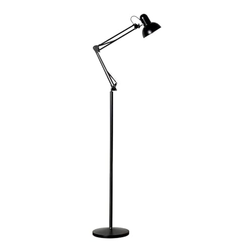 ANIMO SHOP Luminária Chão Coluna Articulada Preta