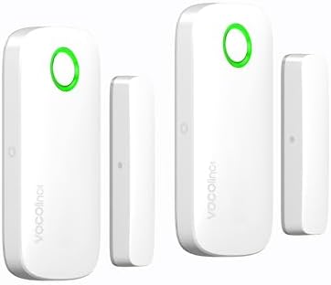 VOCOlinc Door Alarm Magnetic Window Locks Contact Sensor Wireless Smart Doorbell Chime No Hub Required ONLY Works with Apple HomeKit Home Security Bluetooth Low Energy Remote Access