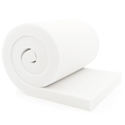 Vicatiful High-Density Upholstery Foam Padding (3 x 24 x 72)Memory Foam for Couch Seat Cushion Replacement Chair Foam Square Padding for Seats