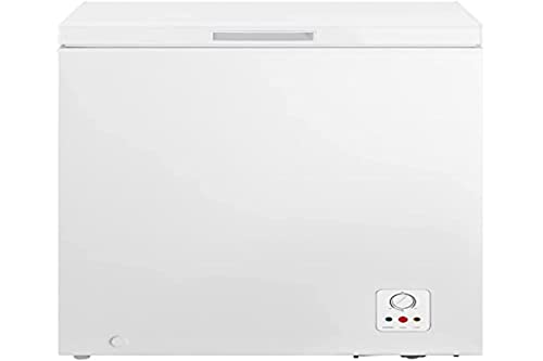 Hisense MCF142F Gefriertruhe, LED-Beleuchtung außen, sehr leise, 40 dB, 142 Liter, Abmessungen 62,5 x 55,9 x 85,4 cm, Klasse F