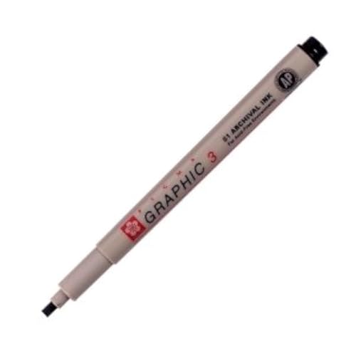 Sakura Pigma Graphic Pen 3.0 mm