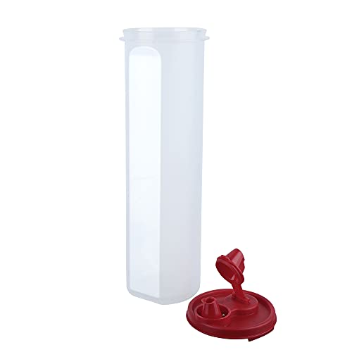 Image of Cutting EDGE 1.1 litres Smart Slim Oil Dispenser Airtight Red (Set of 1)