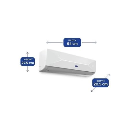 Review Carrier 1.5 Ton 5 Star Lumo Inverter Split Ac | Pm 2.5