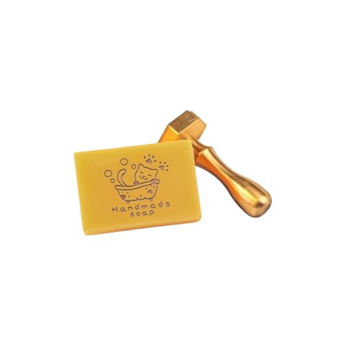 Tampon de savon personnalisé pour votre nom – Tampon avec logo pour savon fait maison, moules en laiton personnalisés, kit de tampons à lettres, cadeau...