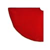 Regency International 48 Velvet Tree Skirt Red