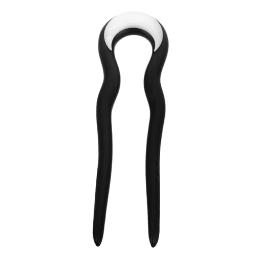 Épingles à cheveux en forme de U FRCOLOR pince chignon bois breloque