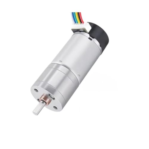 Moteur CC JGA25-370 résout vos problèmes de précision en robotique 24V 60RPM